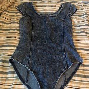 Denim Bodysuit